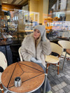 Fluffy beanie - Grey