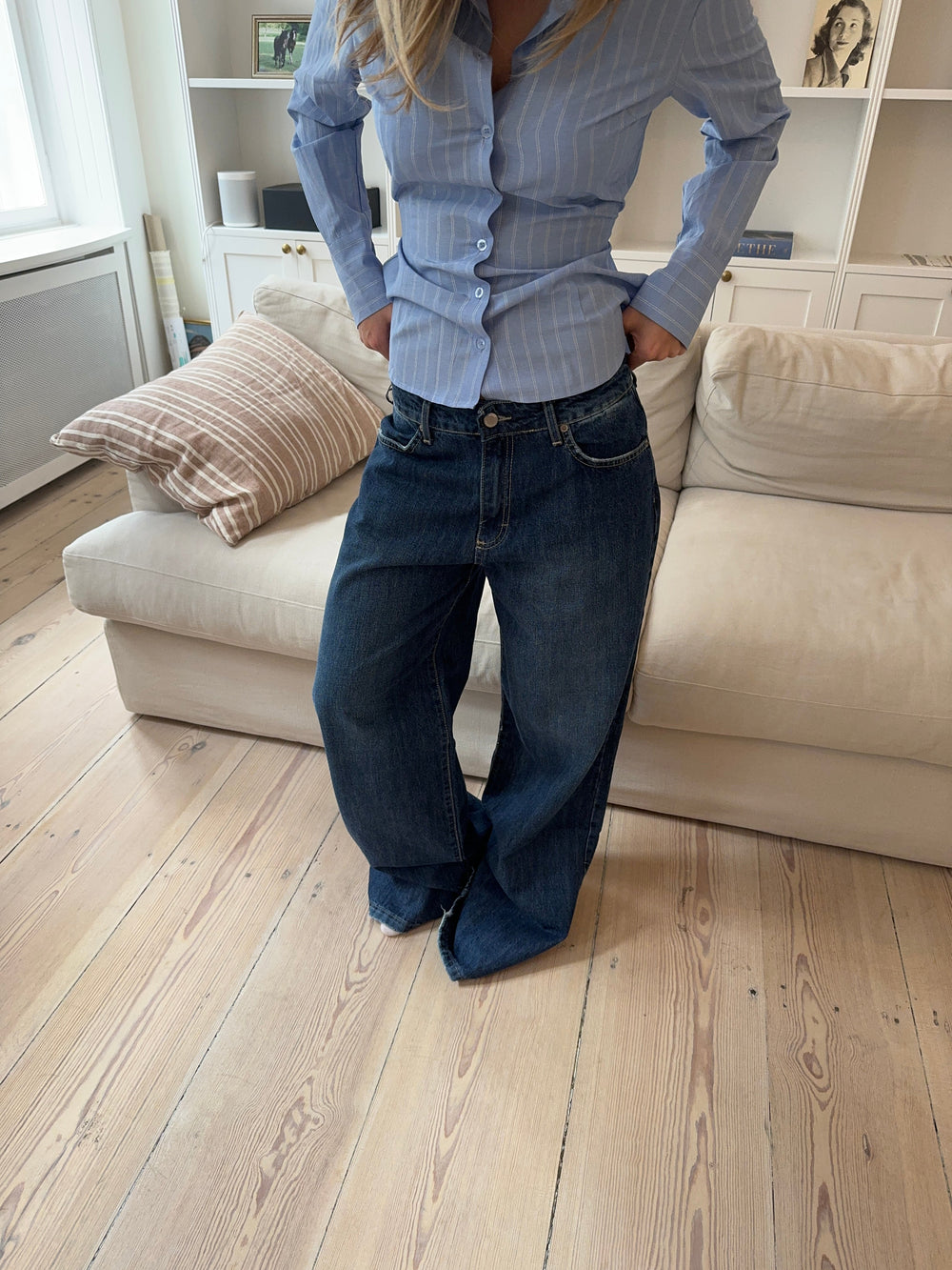 Samara jeans - Dark blue denim