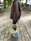 Florence suede bag - Sage green