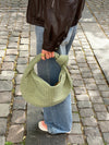 Florence suede bag - Sage green