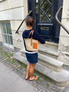 Braided beach bag - Beige