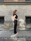 Nohea suit bukser with closed pockets - Black