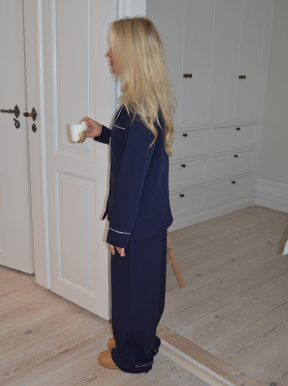 Aurelia pyjamas shirt - Navy