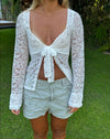 Maddy blouse - White lace
