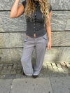 Anna Olympia low waisted suit pants - Grey