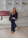 Aurelia pyjamas shirt - Navy