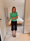 Milo capri shorts - Black