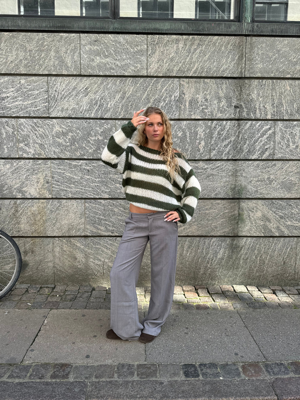 Anna Olympia knit - Khaki