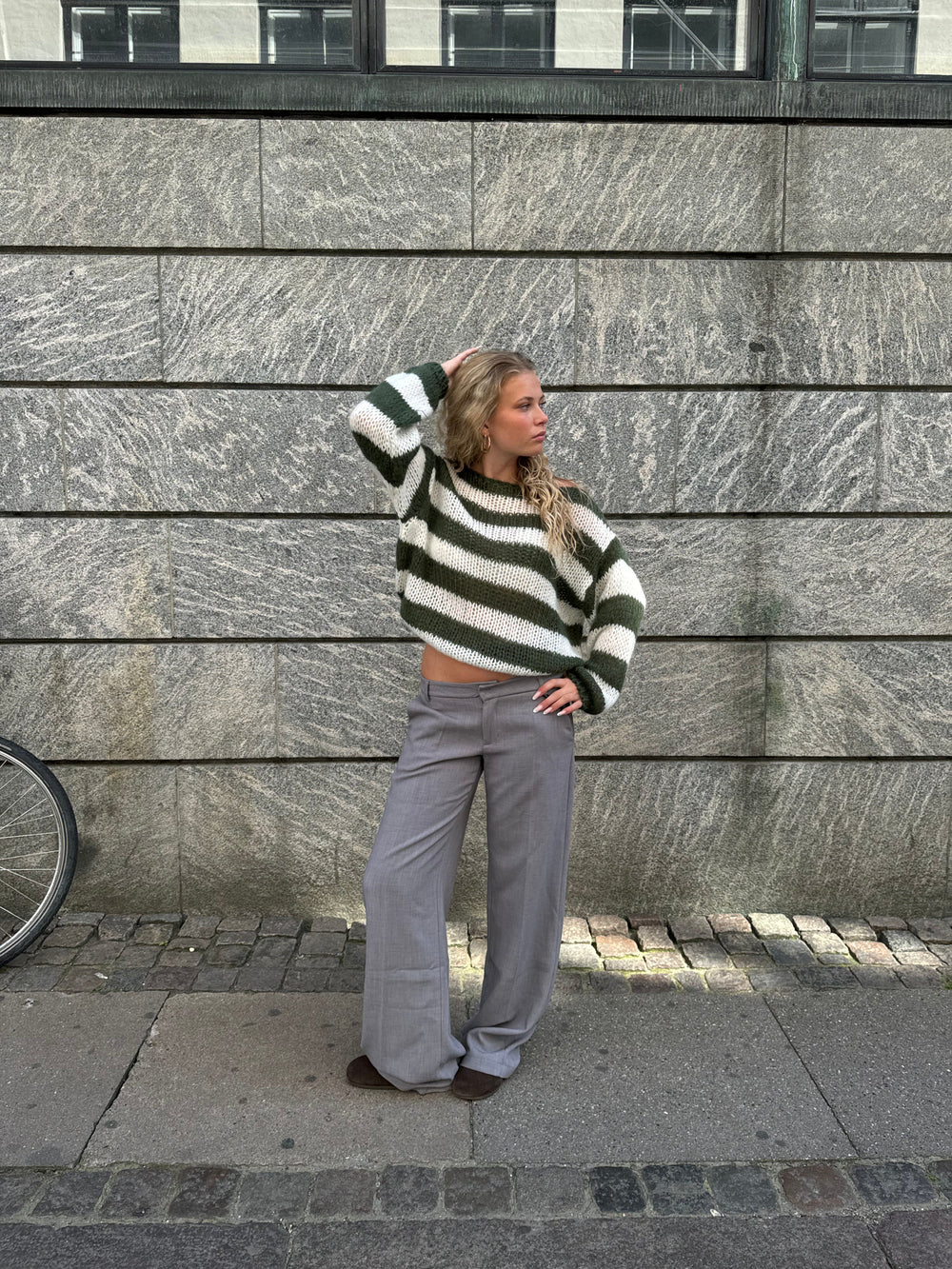 Anna Olympia knit - Khaki