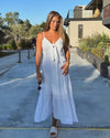 Lydia dress - white