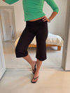 Milo capri shorts - Black
