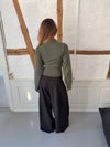 Lior waist fitted knit - Green