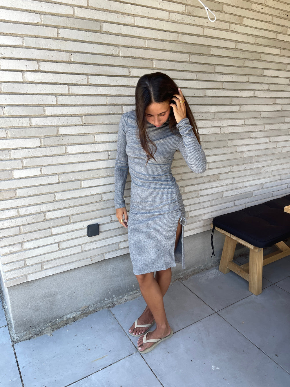 Ella dress - Grey