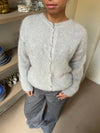 Jamilla mohair cardigan - Grey
