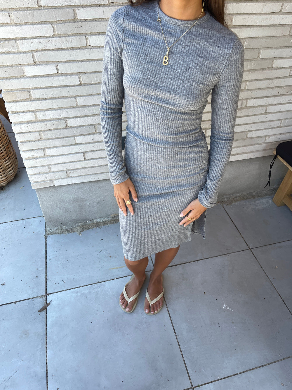 Ella dress - Grey