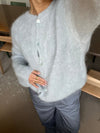 Jamilla mohair cardigan - Grey