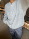 Jamilla mohair cardigan - Grey