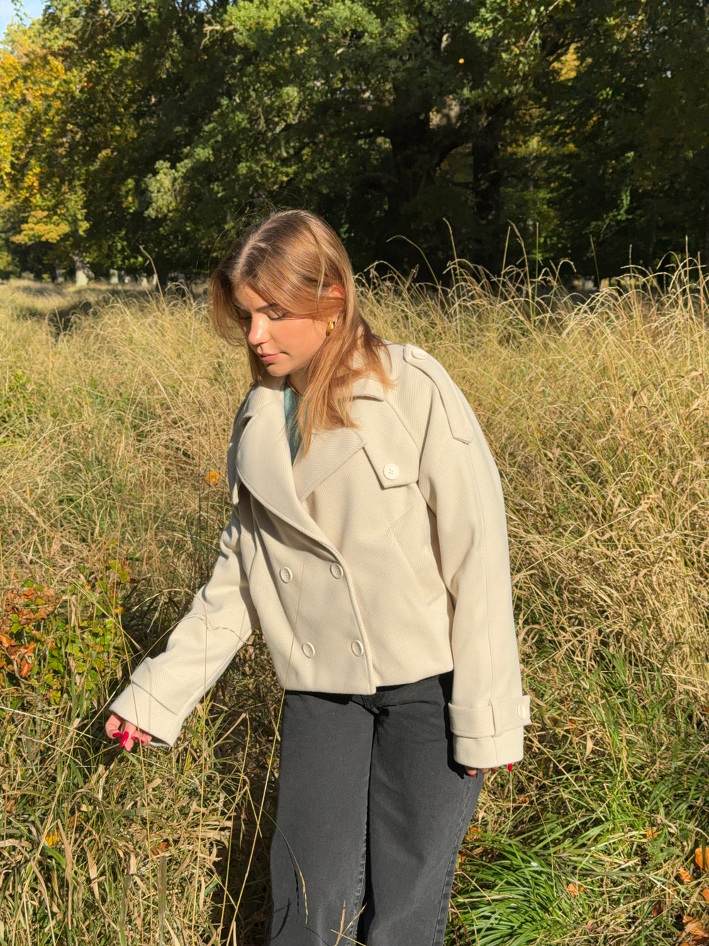 Marigona short coat - Beige