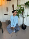 Jamilla mohair cardigan - Light blue