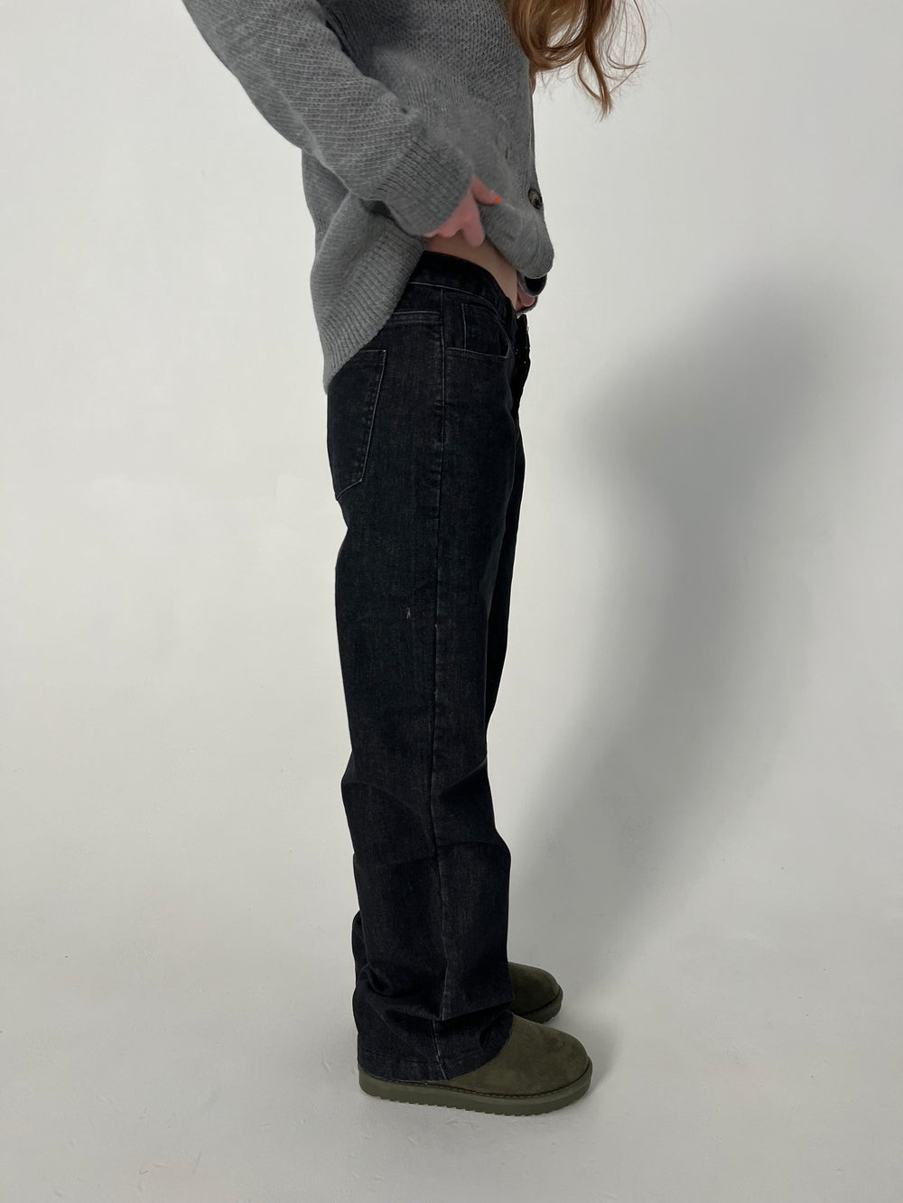 Nuna low waisted jeans - Black