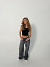 Audrey jeans - Grey