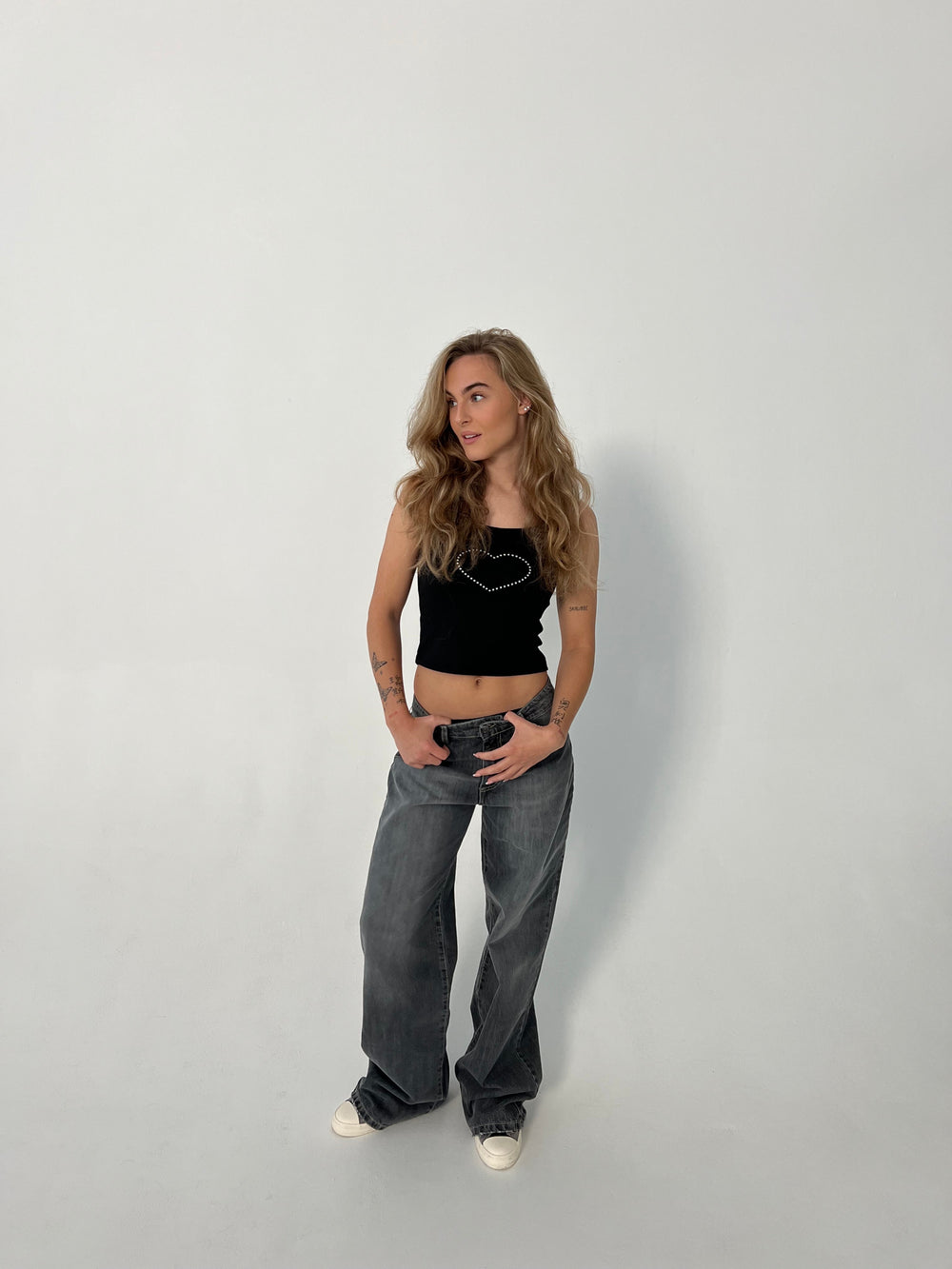 Audrey jeans - Grey