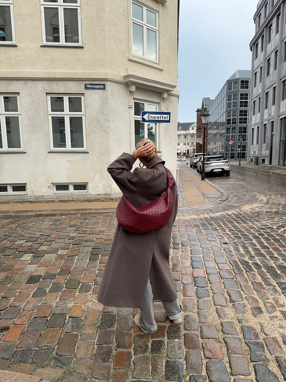 Florence bag big version - Burgundy