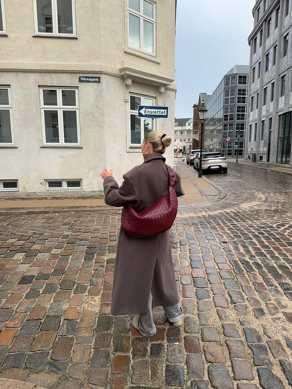 Florence bag big version - Burgundy