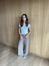 Rilo knitted pants - beige