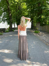 Kiera long skirt - Brown