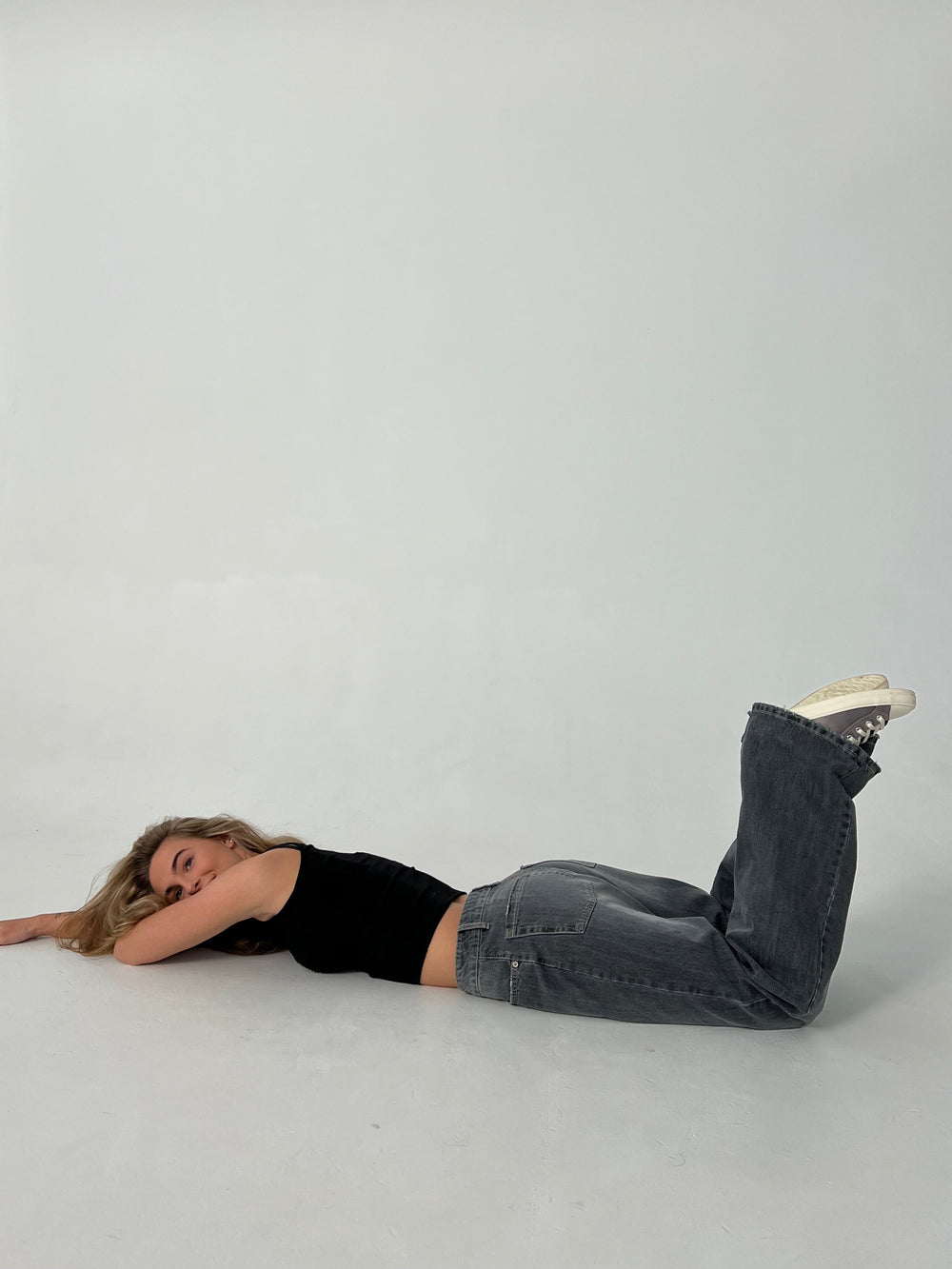 Audrey jeans - Grey