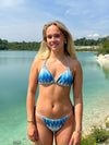 Breezy glitter bikini - Blue