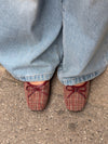 Manja ballerina with checkers - Red/white/green