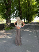 Kiera long skirt - Brown