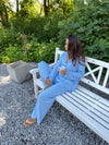 Laura pyjamas shirt - Light blue