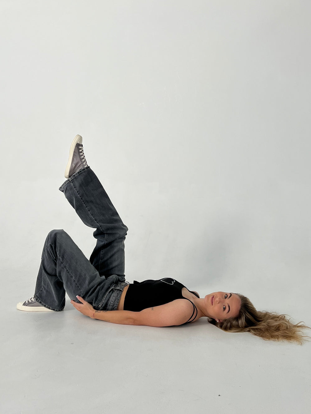 Audrey jeans - Grey