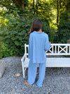Laura pyjamas shirt - Light blue