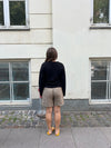 Madison cardigan with zipper - Black