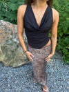 Isa top - Black