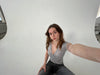 Bernadette lace top - Grey