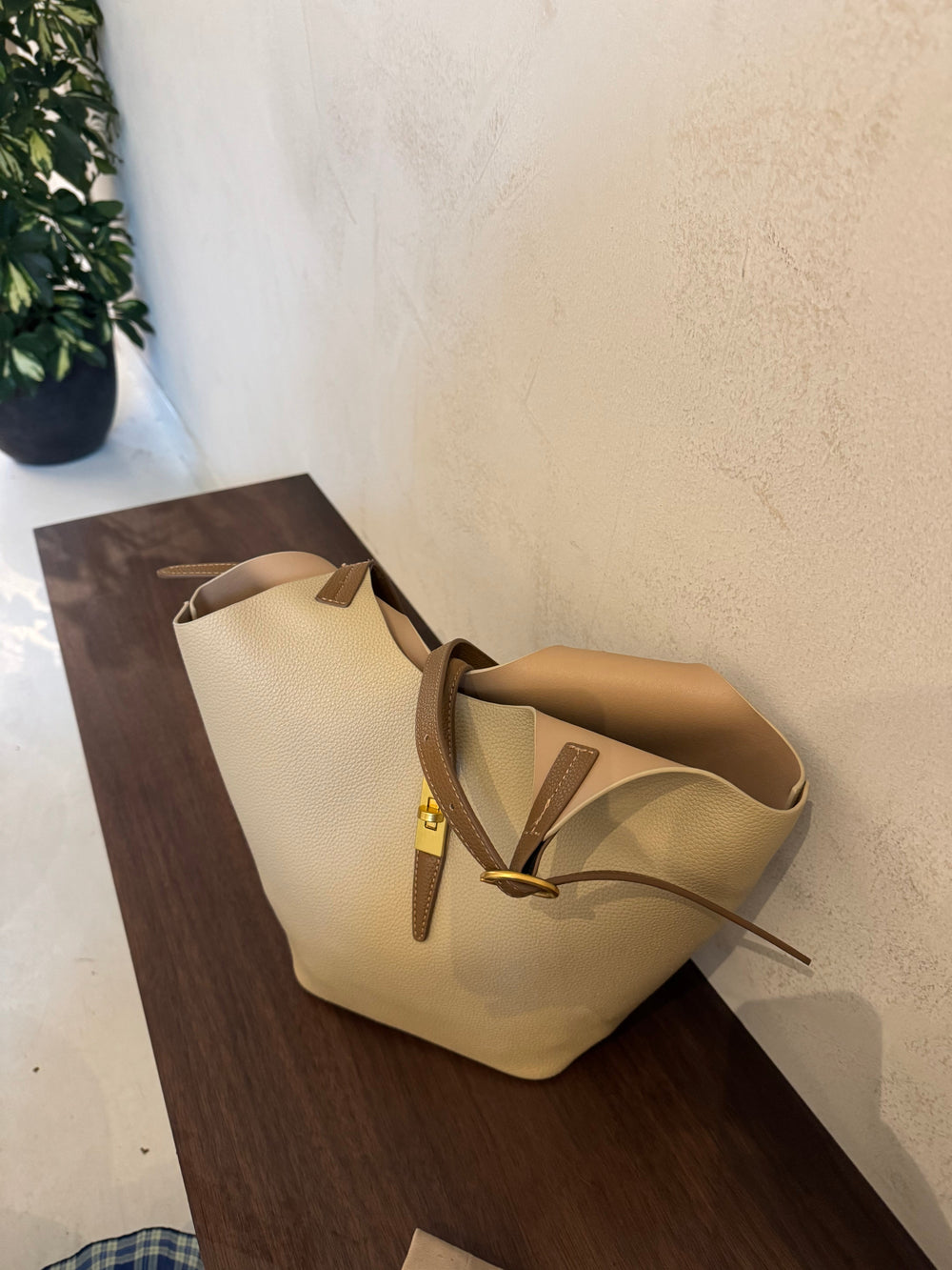Brasília shoulder bag - Beige