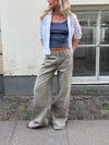 Audrey jeans - Sage green