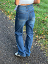 Edelina flare jeans - Blue