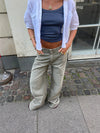 Audrey jeans - Sage green