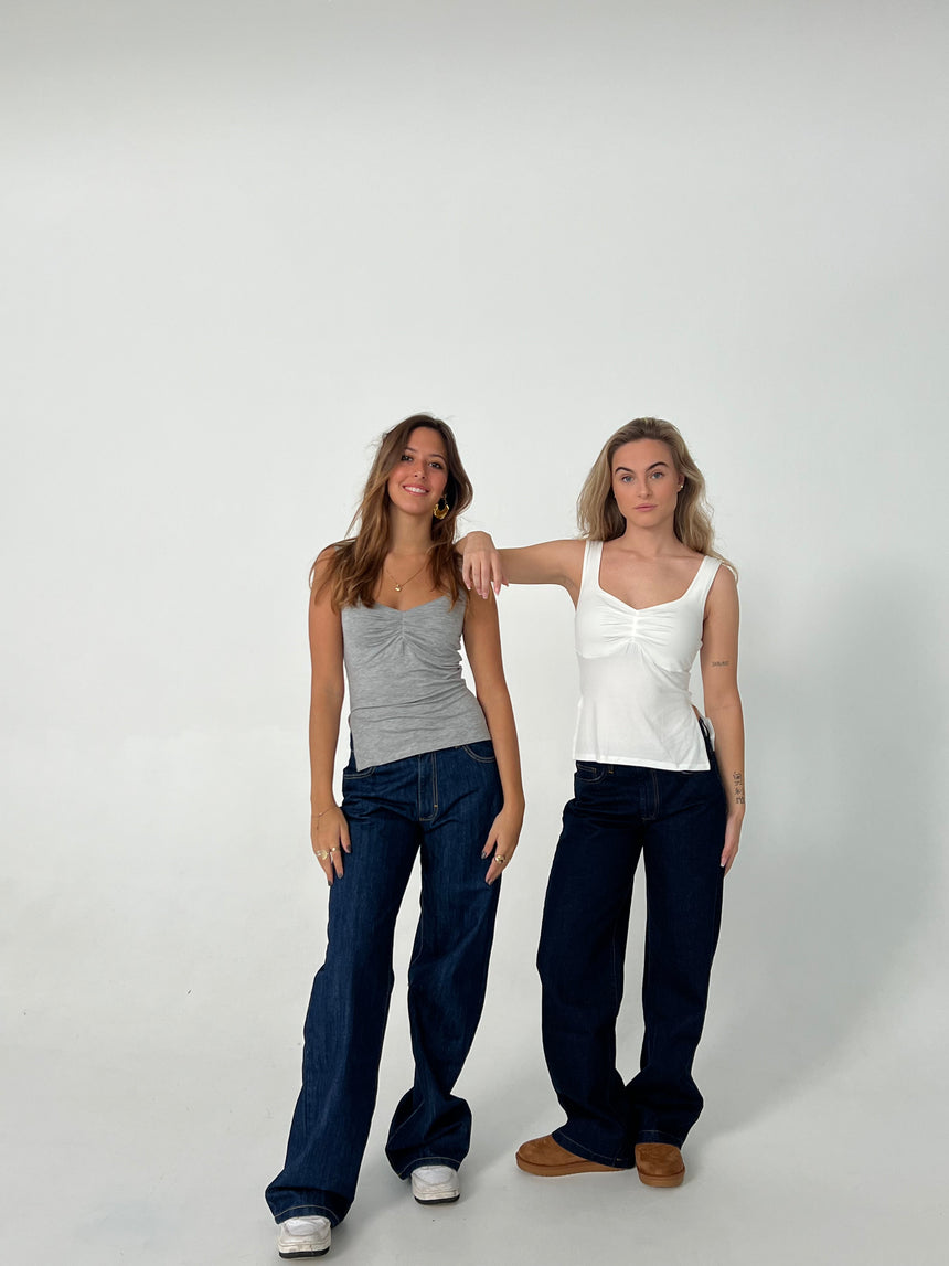 Nuna low waisted jeans - Dark denim
