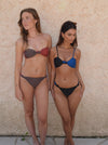Angelinea bikini - Bordeaux/brown