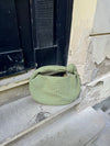 Florence suede bag - Sage green