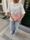 Crochet clutch - Pink