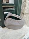 Florence bag in suede - Grey