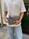 Crochet clutch - Dark grey